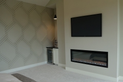 Heat & Glo Allusion Platinum 60 Electric Fireplace, Builder: Edward Custom Homes