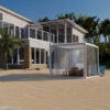 Azenco Outdoor K-Bana™ Free-Standing Pergola - Image 6